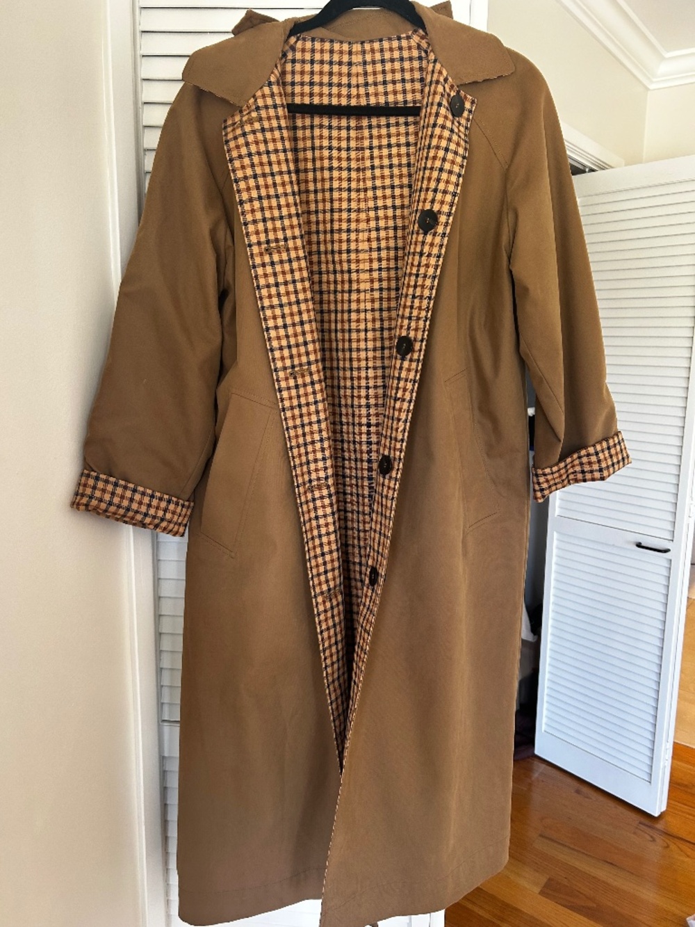 Zara reversible trench coat New without tags